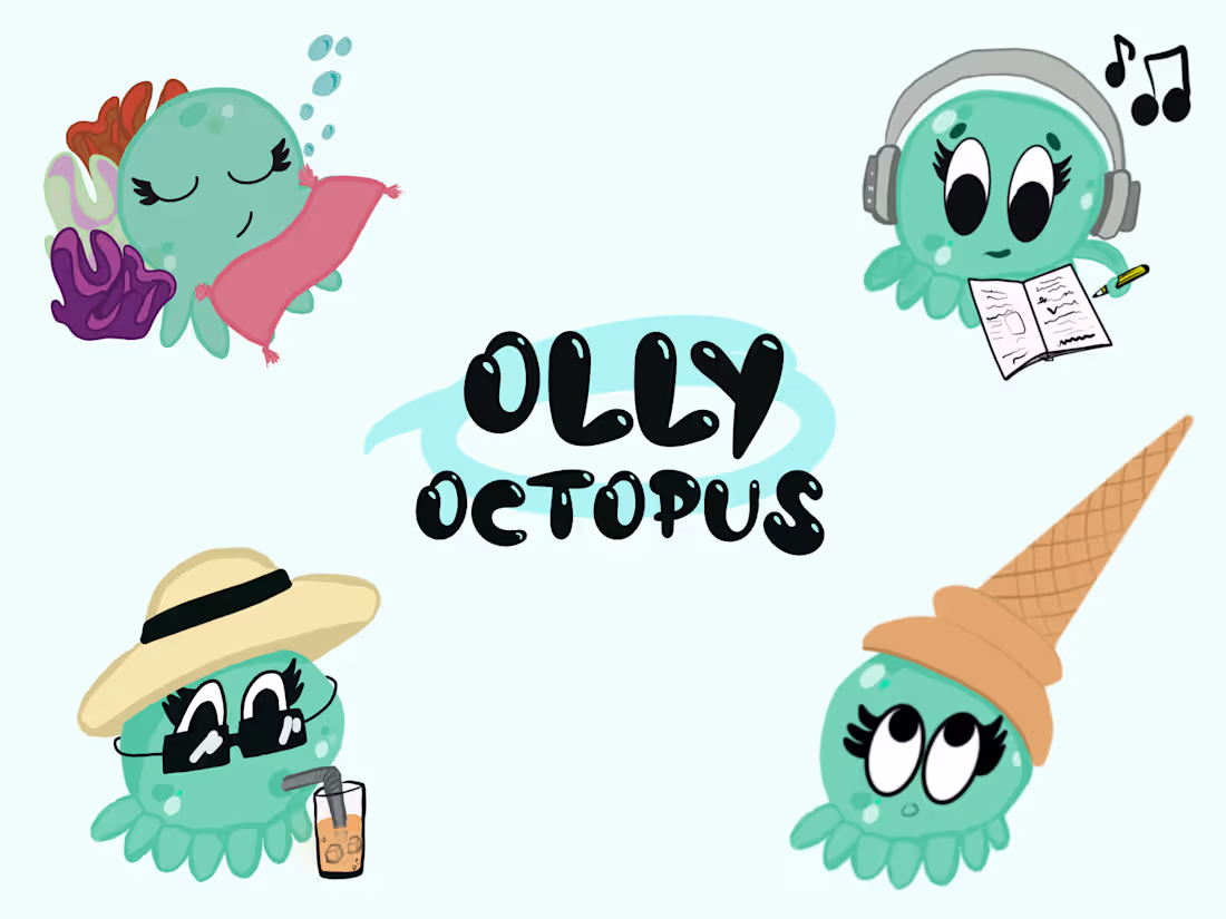 Cover image for Character Study - Olly Octopus