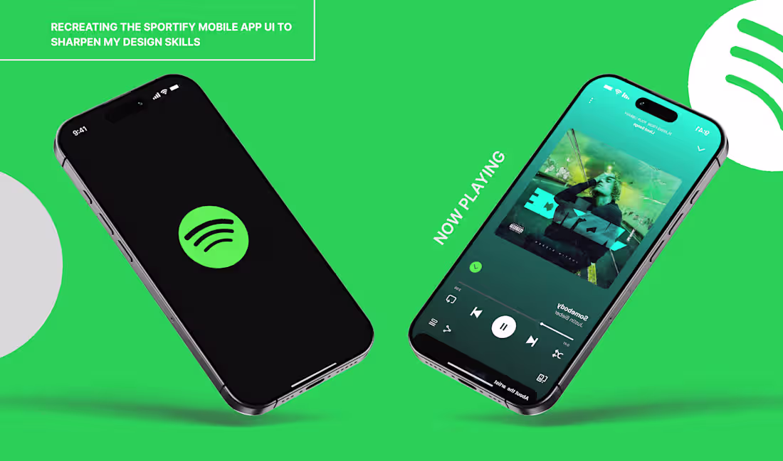 Cover image for SPORTIFY MOBILE UI CLONE