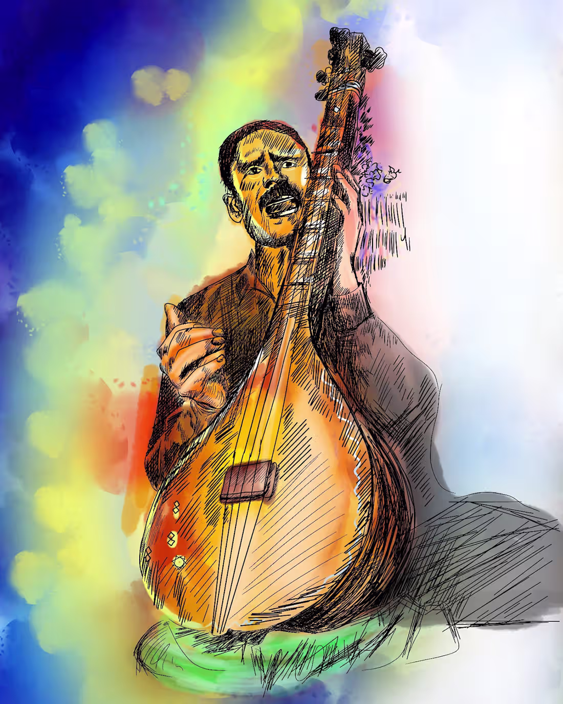 Cover image for Digital Art Portraits 