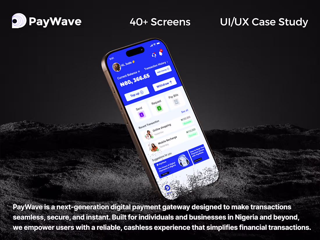 Cover image for PAYWAVE MOBILE APP