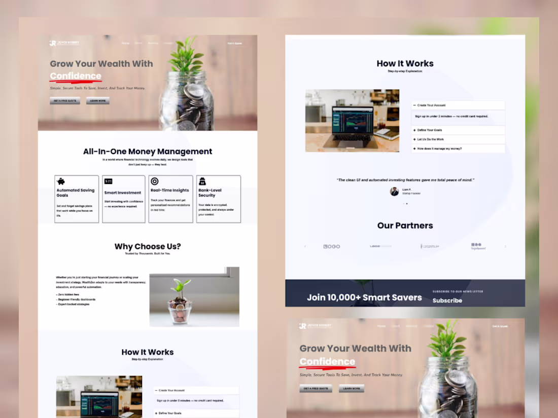 Cover image for Commerce 1 Investment Website Design