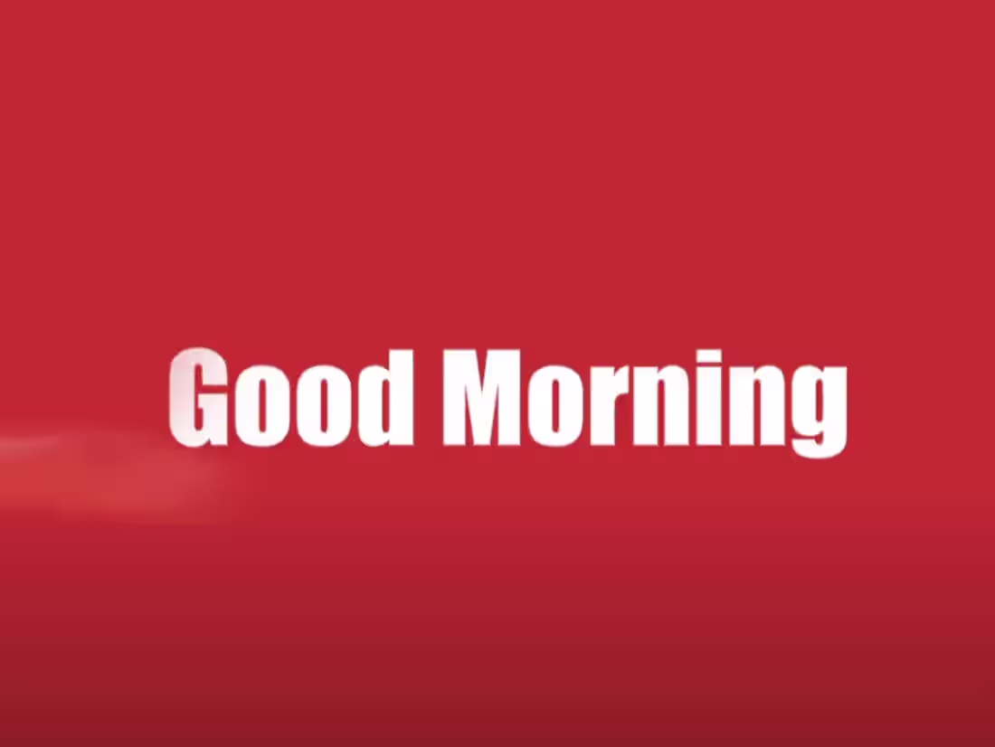 Cover image for Lyric Video – Good Morning by Kanye West (Fan Edit)
