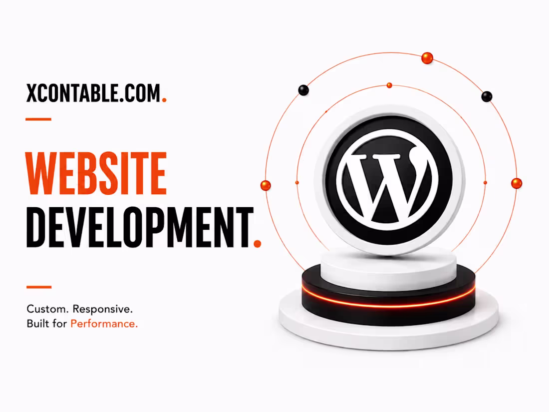 Cover image for Xcontable WordPress Website Design & Development