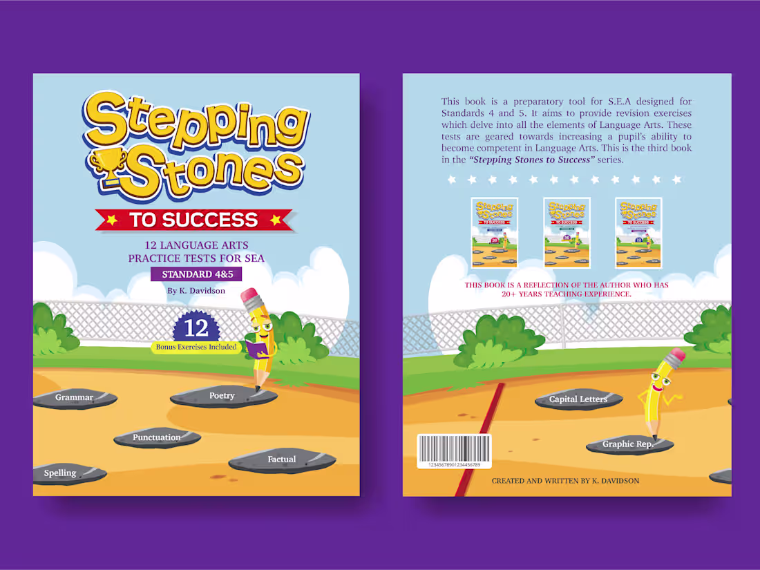 Cover image for Book Cover for Primary School Students 