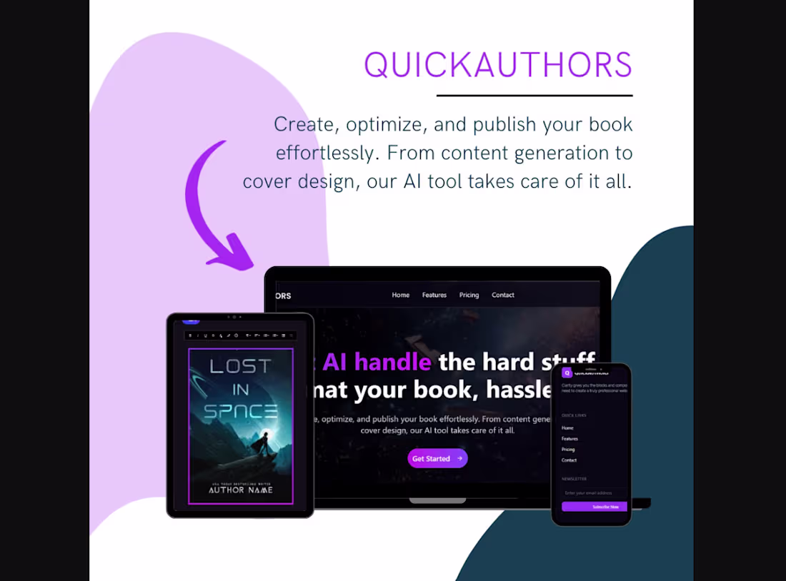 Cover image for  QuickAuthors - AI Self-Publishing Platform

QuickAuthors