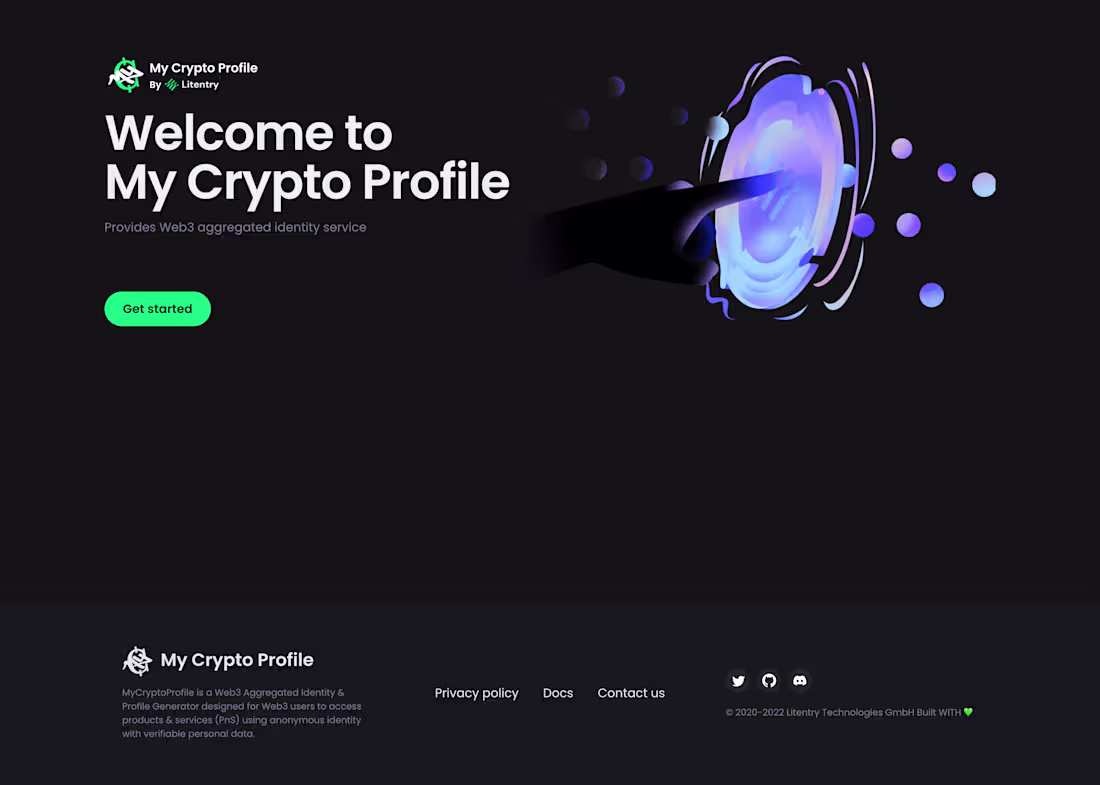 Cover image for MyCryptoProfile
