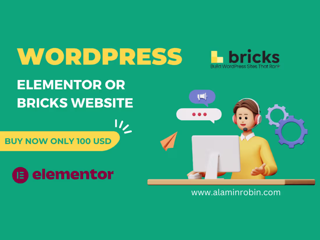 Cover image for I will develop WordPress websites that will grow your business.