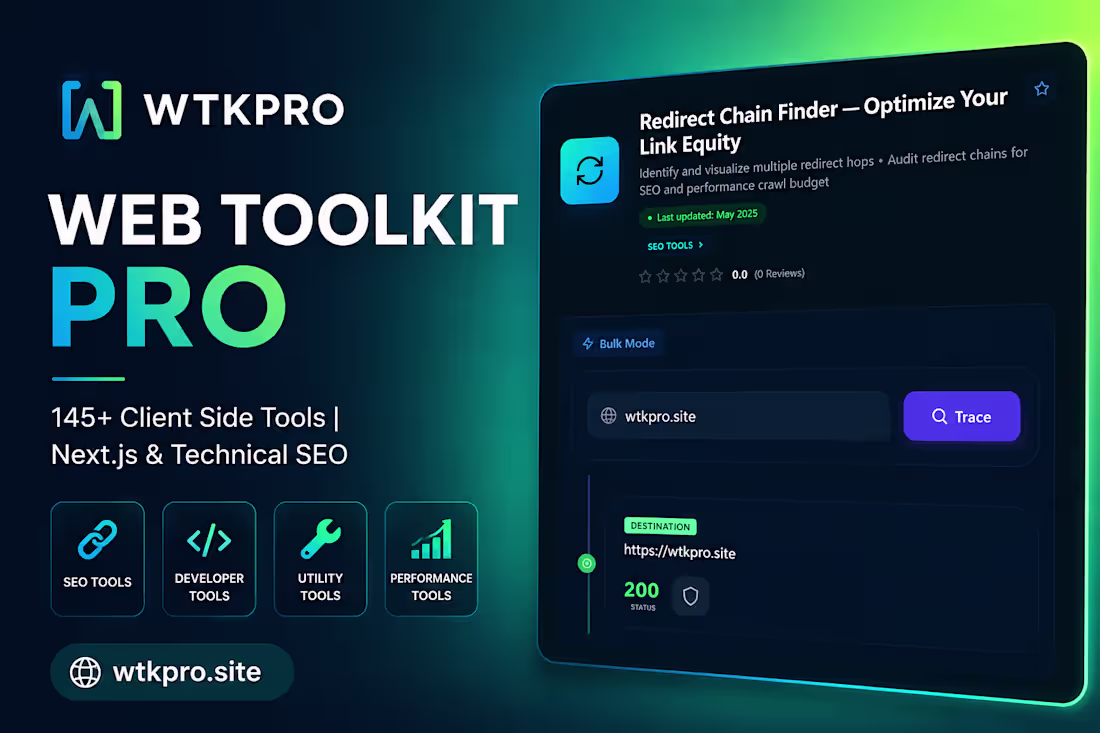 Cover image for WebToolkit Pro: 150+ Full-Stack Developer
