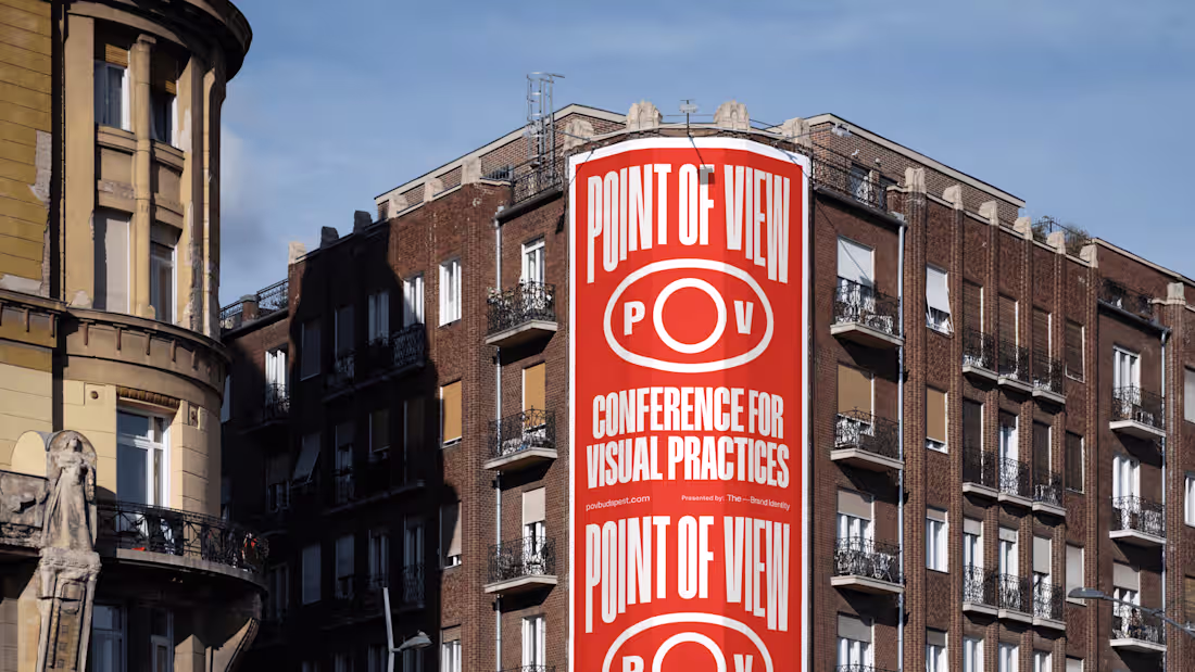 Cover image for Identity Design for POV Budapest