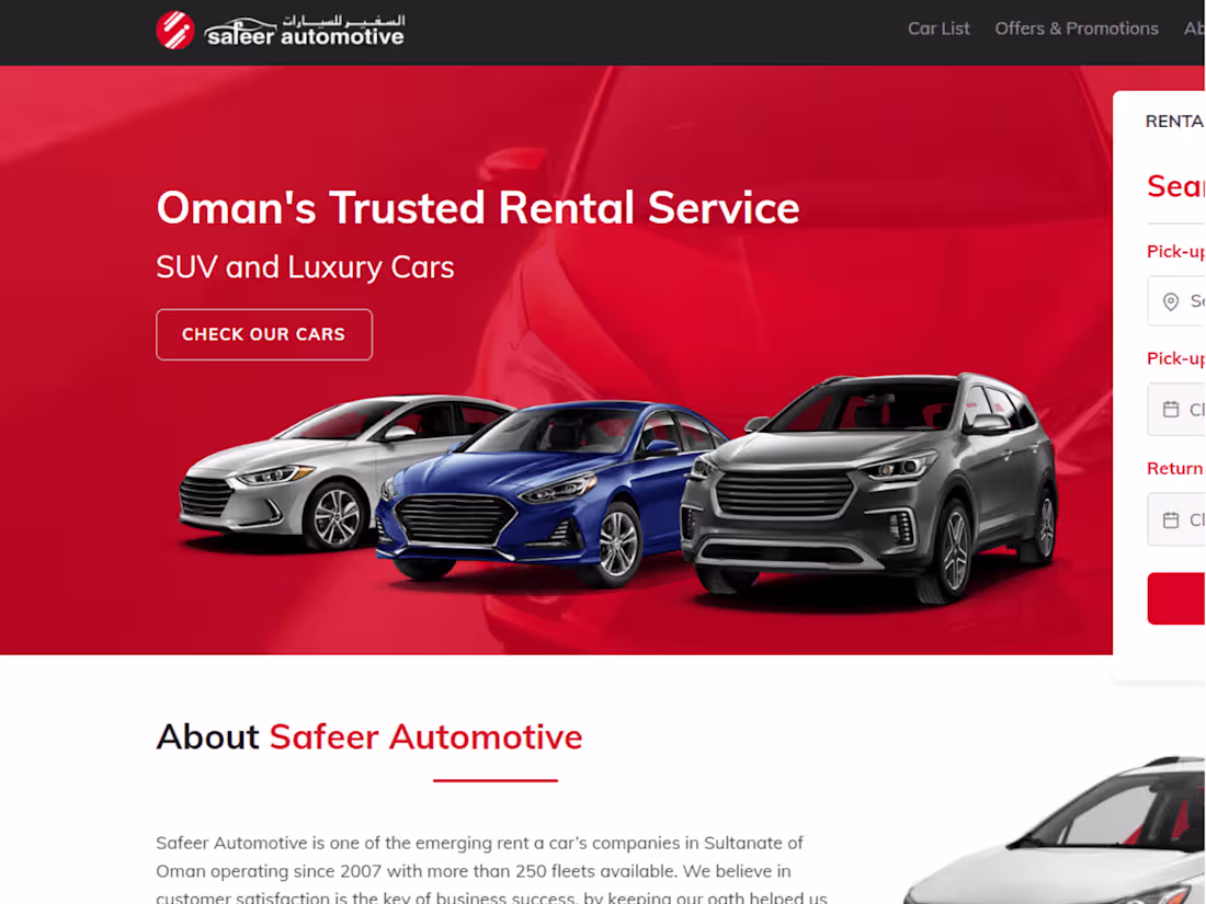 Cover image for Safeer Automotive LLC