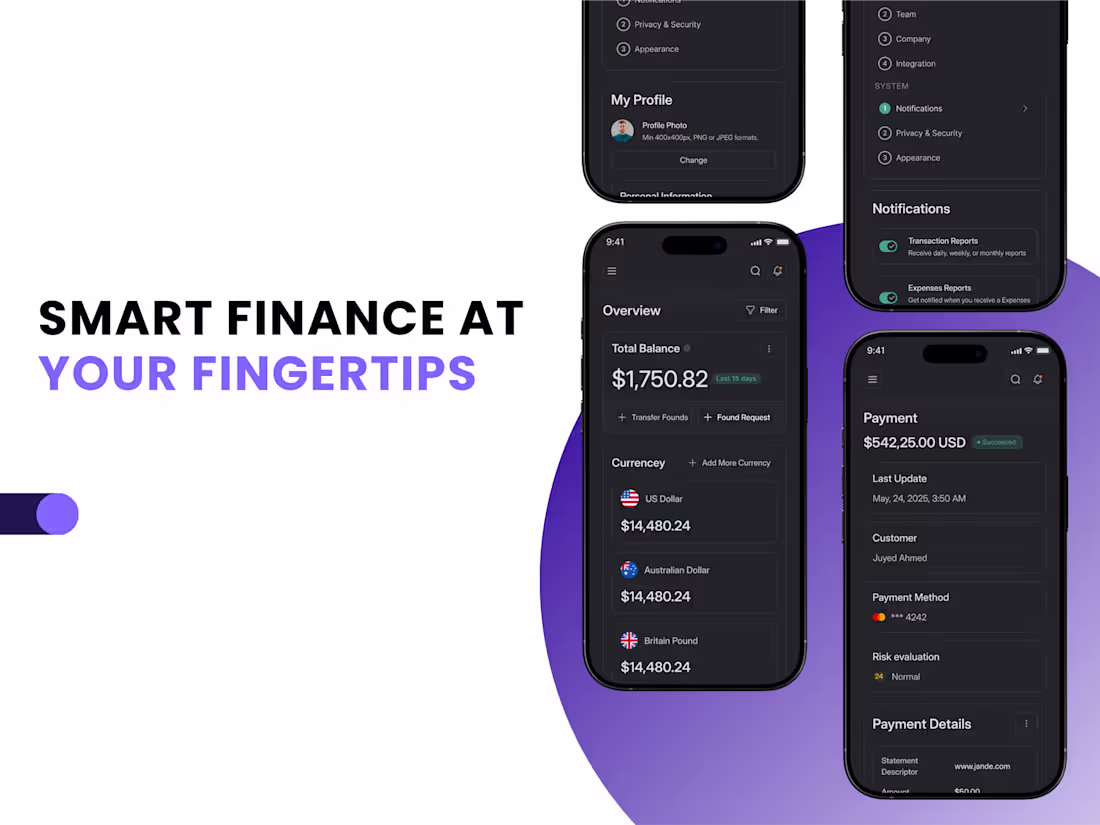 Cover image for Finoryx: Fintech App 