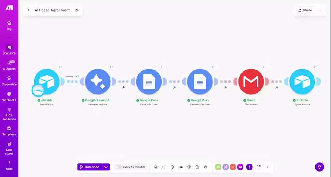 Cover image for AI Lease Agreement Generator
Generates customized