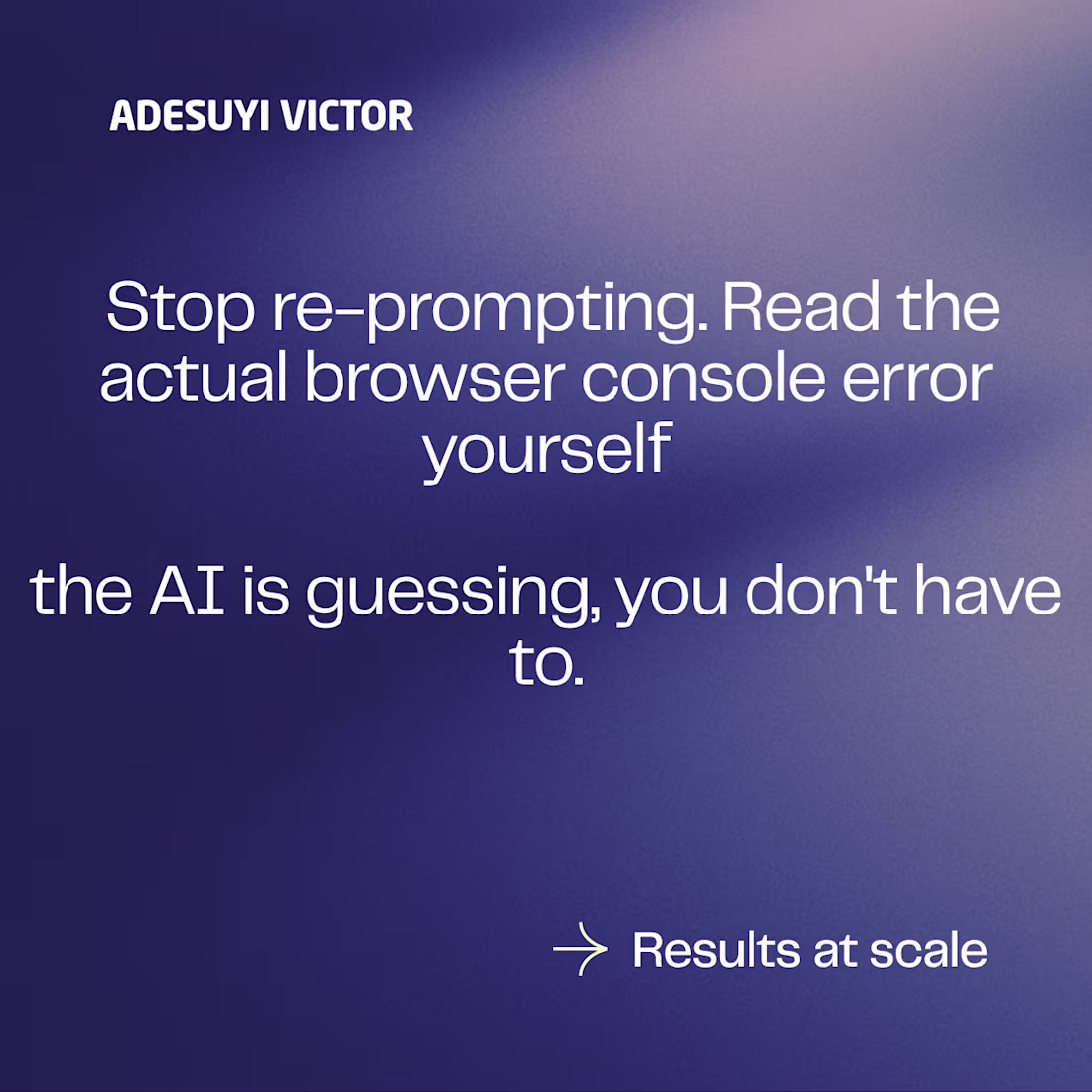 Cover image for Stuck in a debugging loop?

If