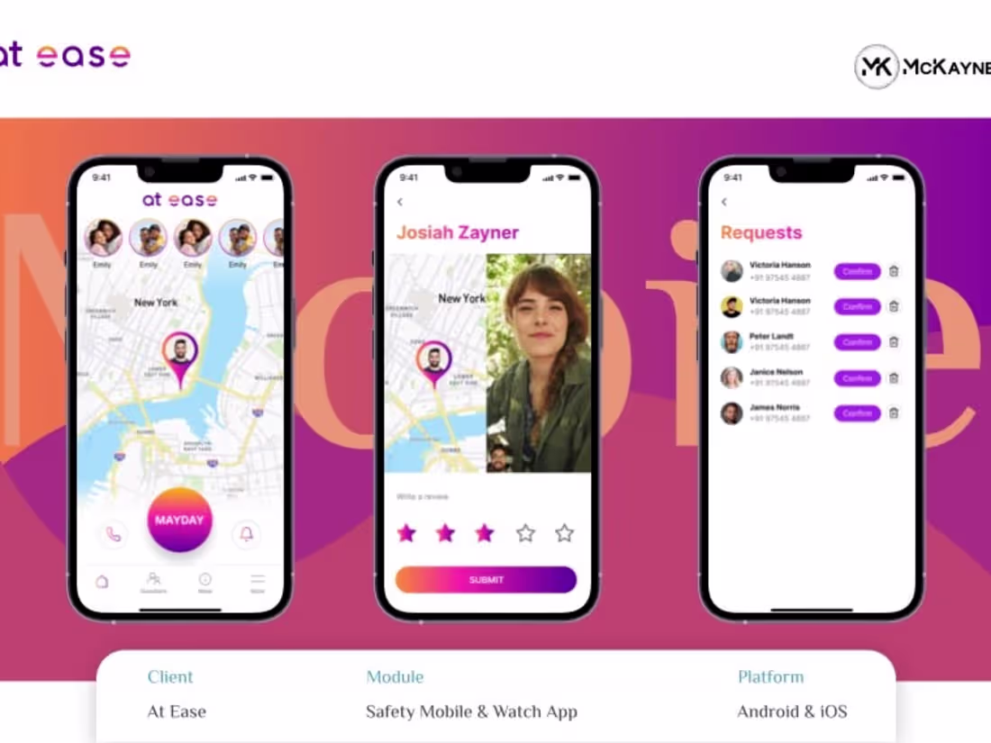 Cover image for At Ease - Native iOS & Native Android