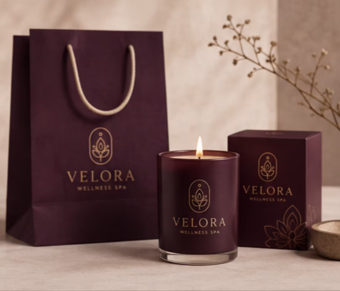 Cover image for Luxury wellness brand identity design