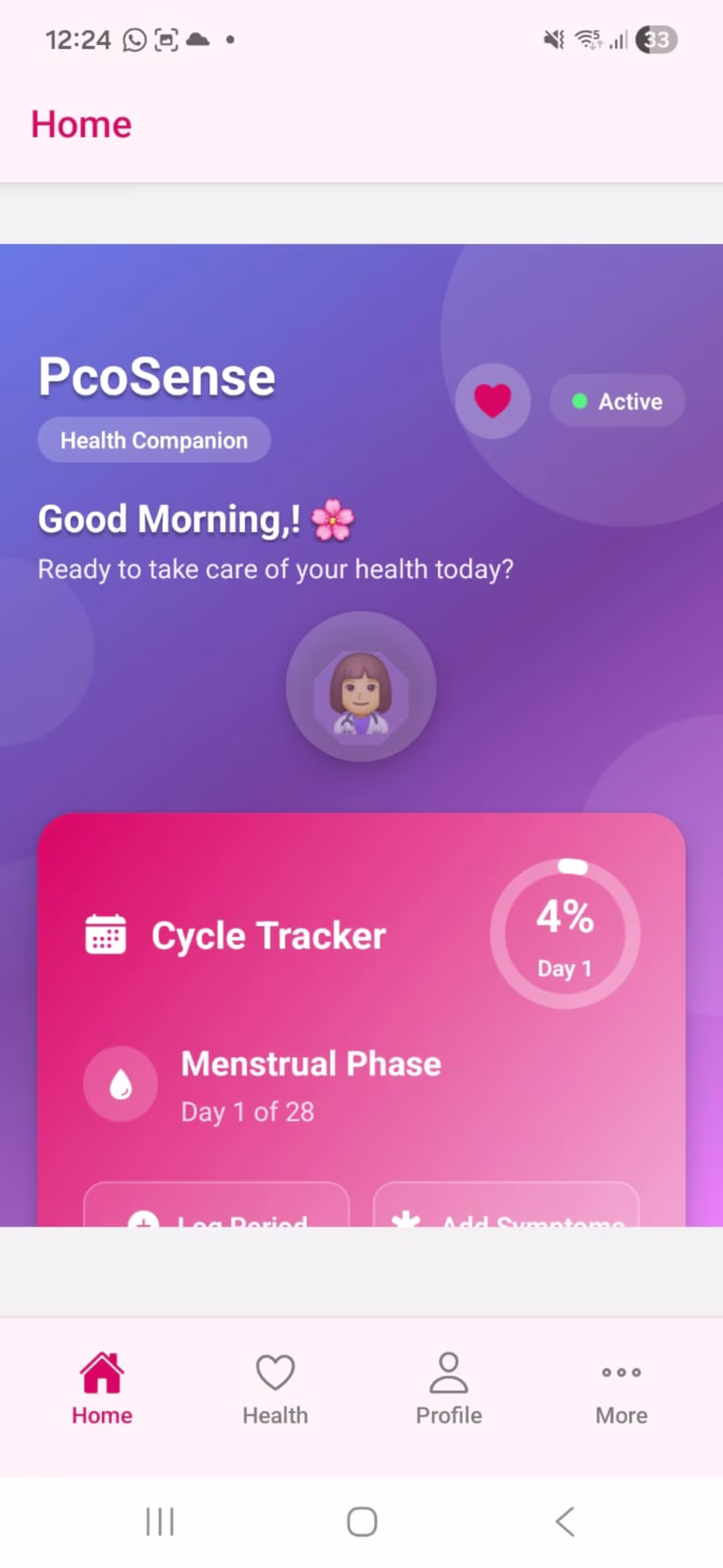 Cover image for PcoSense– PCOD/PCOS Health Companion (Expo) – A comprehensiv...