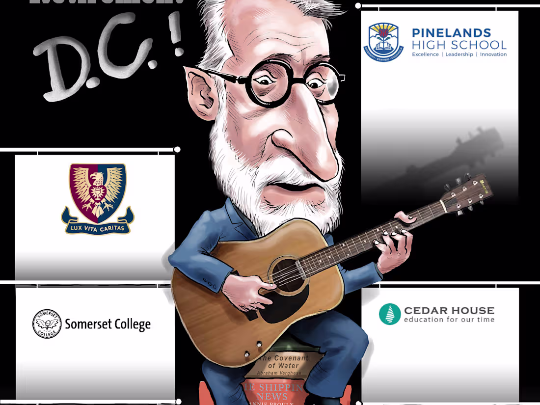 Cover image for I specialise in gift caricatures of valued clients or governors