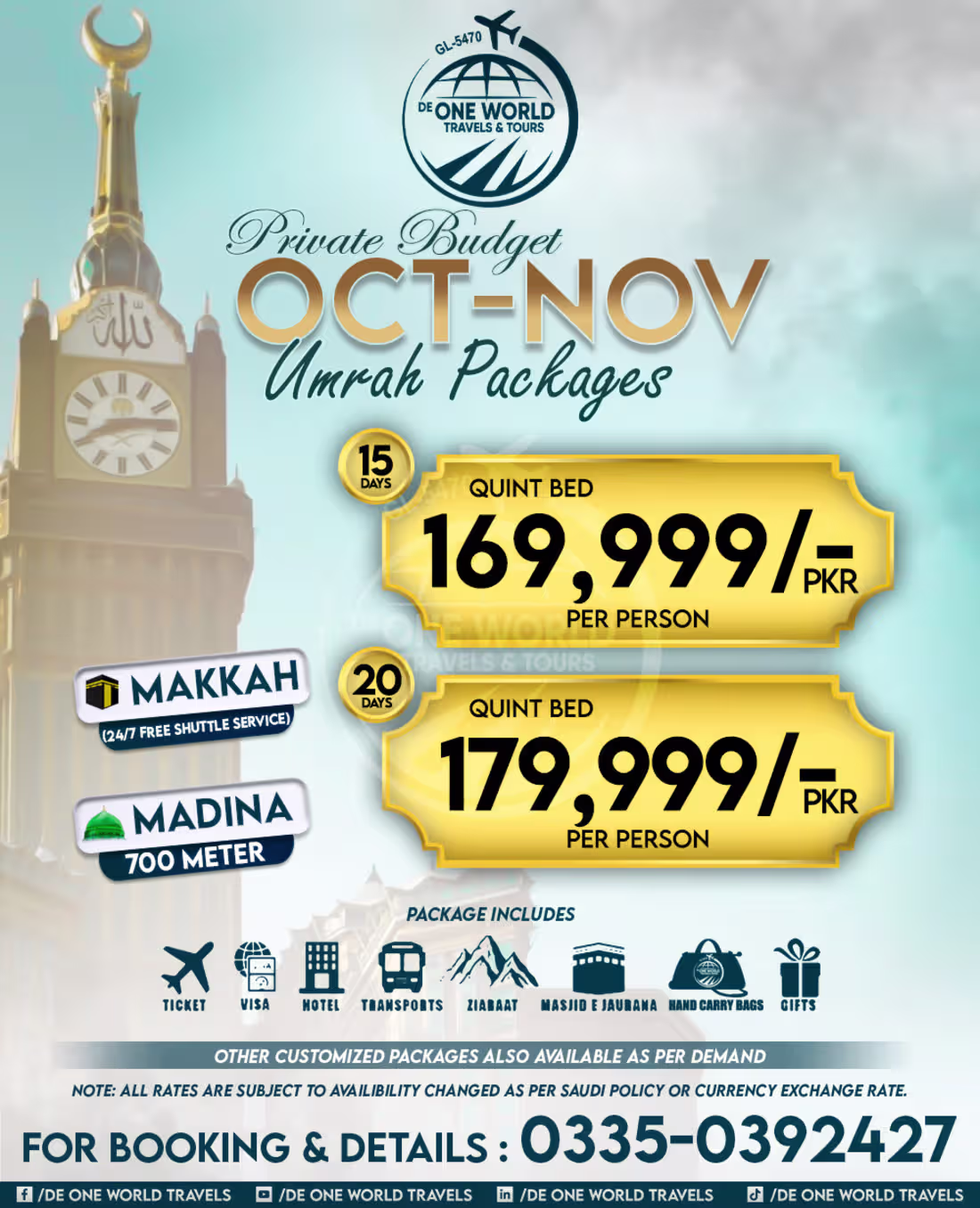 Cover image for Umrah Package