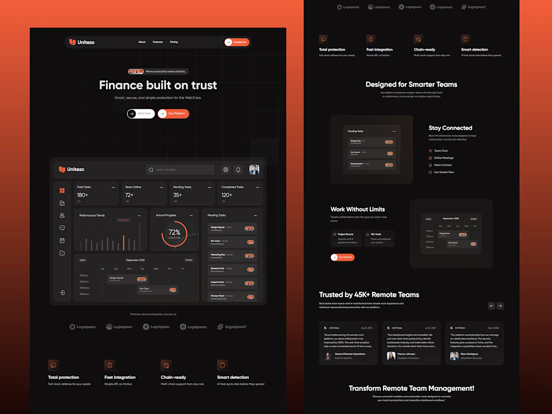 Cover image for Unitezo Platform Excited to share my latest project - a comp...