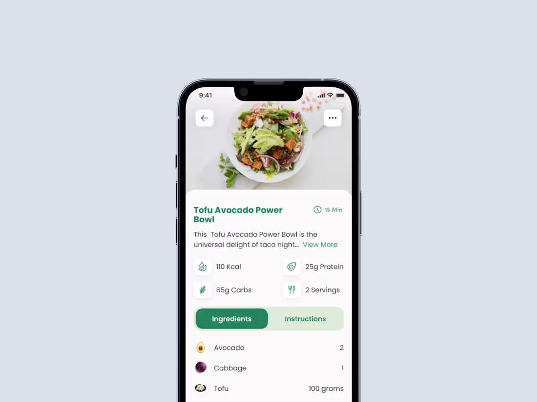 Cover image for Core Fuel — Healthy Recipe App UX