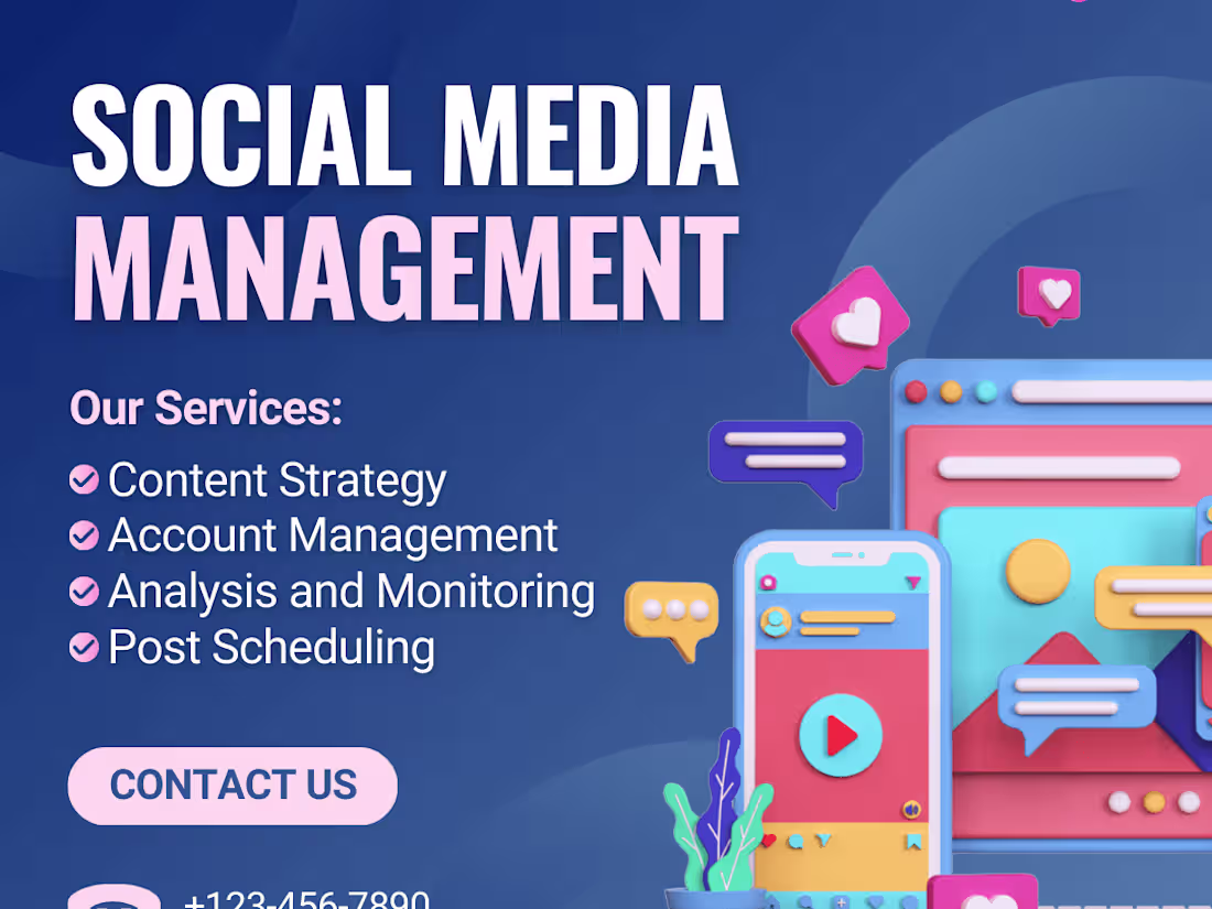 Cover image for Experienced Social Media Manager | Expert in Strategy, Content 
