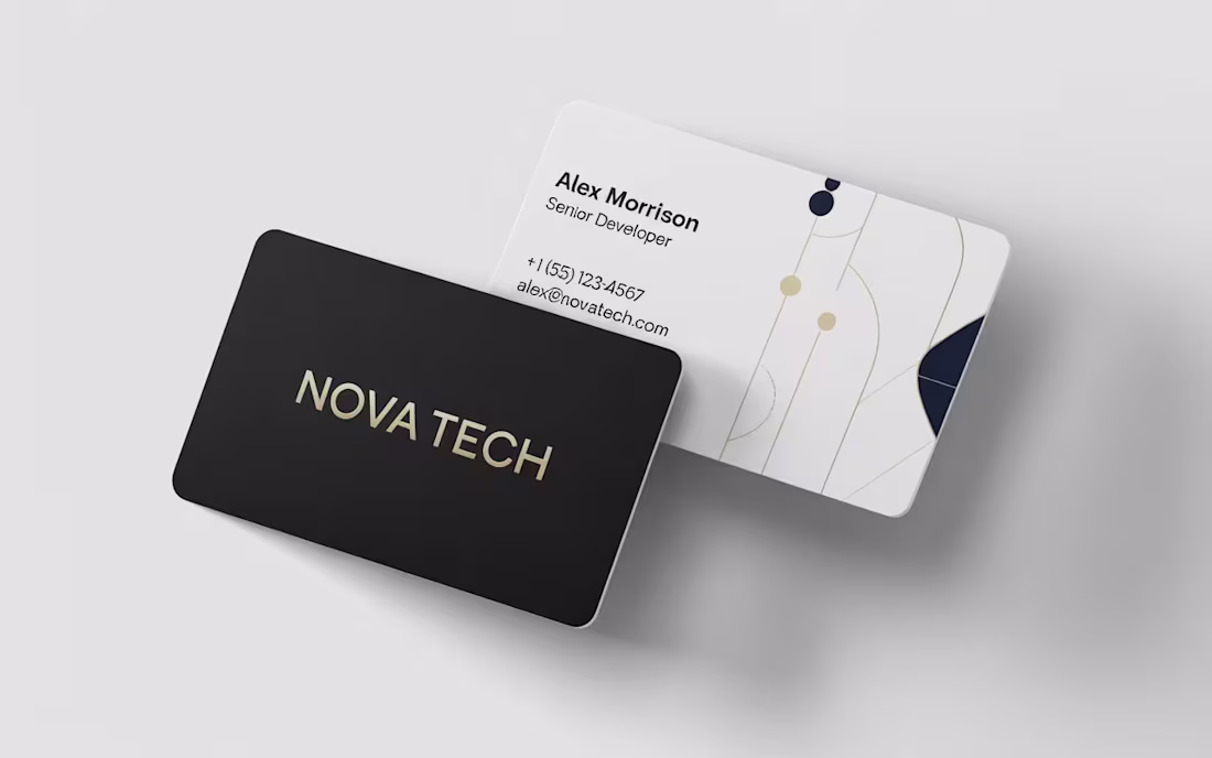 Cover image for Client Project
Brand: Nova Tech
Service: Business