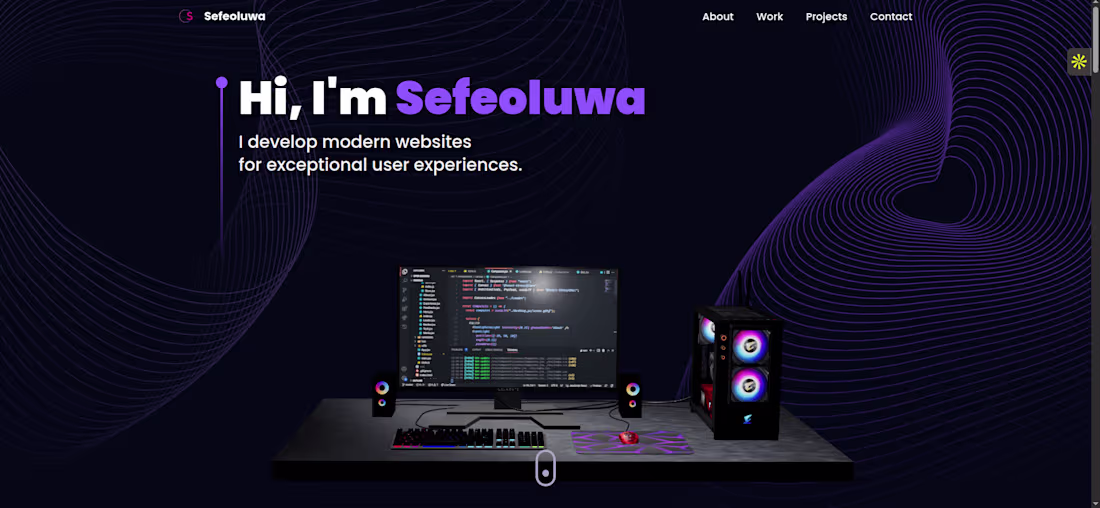 Cover image for 3D Interactive Portfolio Development
