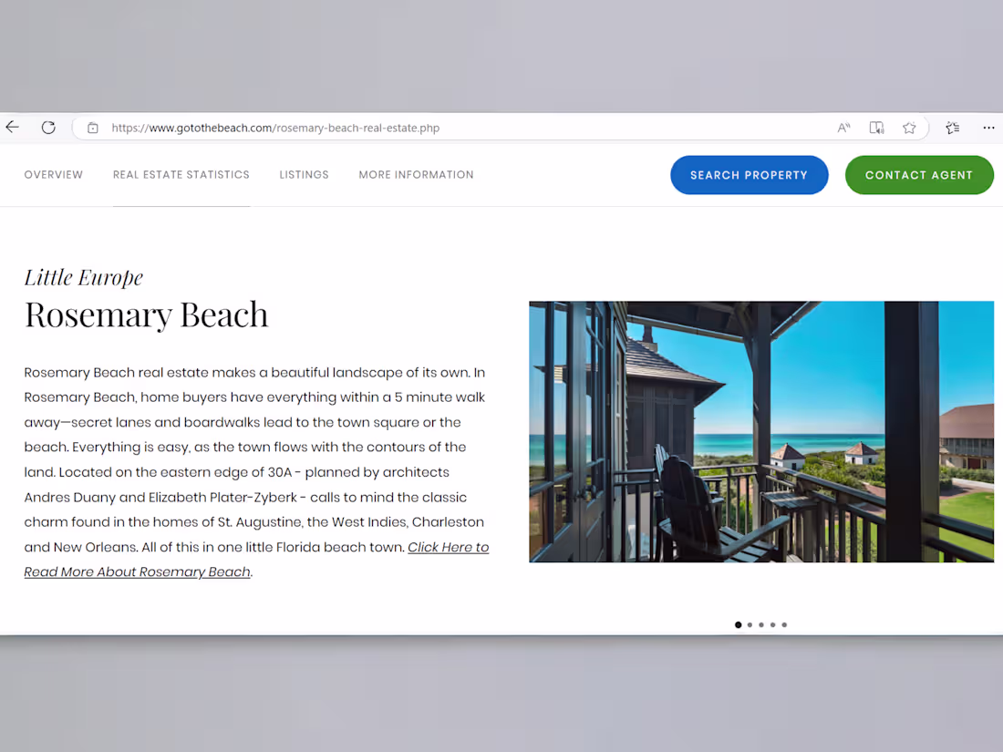 Cover image for Copywriter | Crafted SEO Friendly Real Estate Website Copy