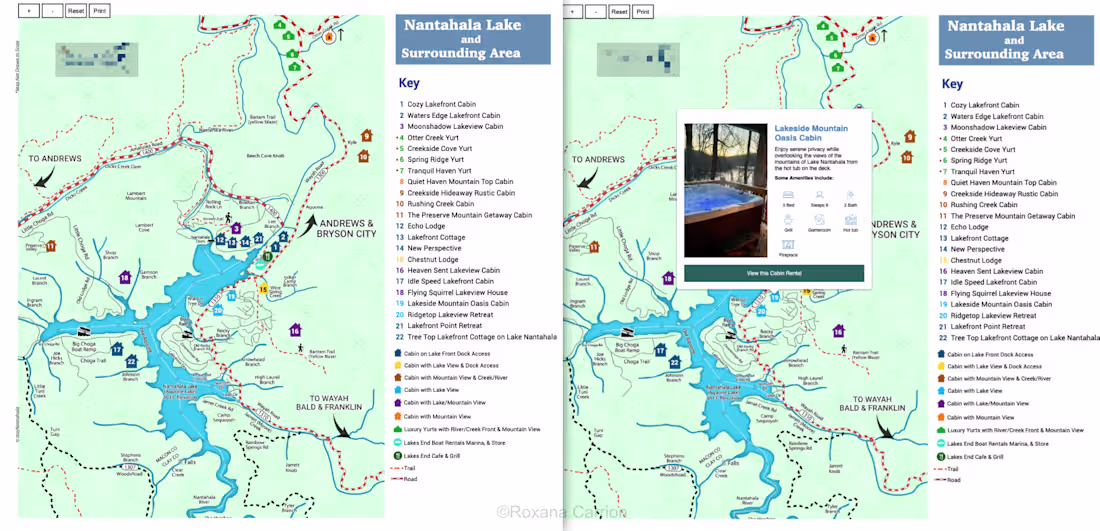 Cover image for Vectored Map of multiple properties,