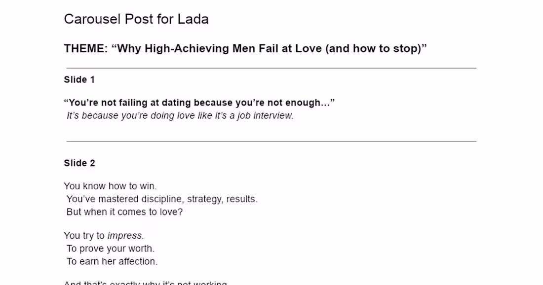 Cover image for  carousel post - Why High-Achieving Men Fail at Love