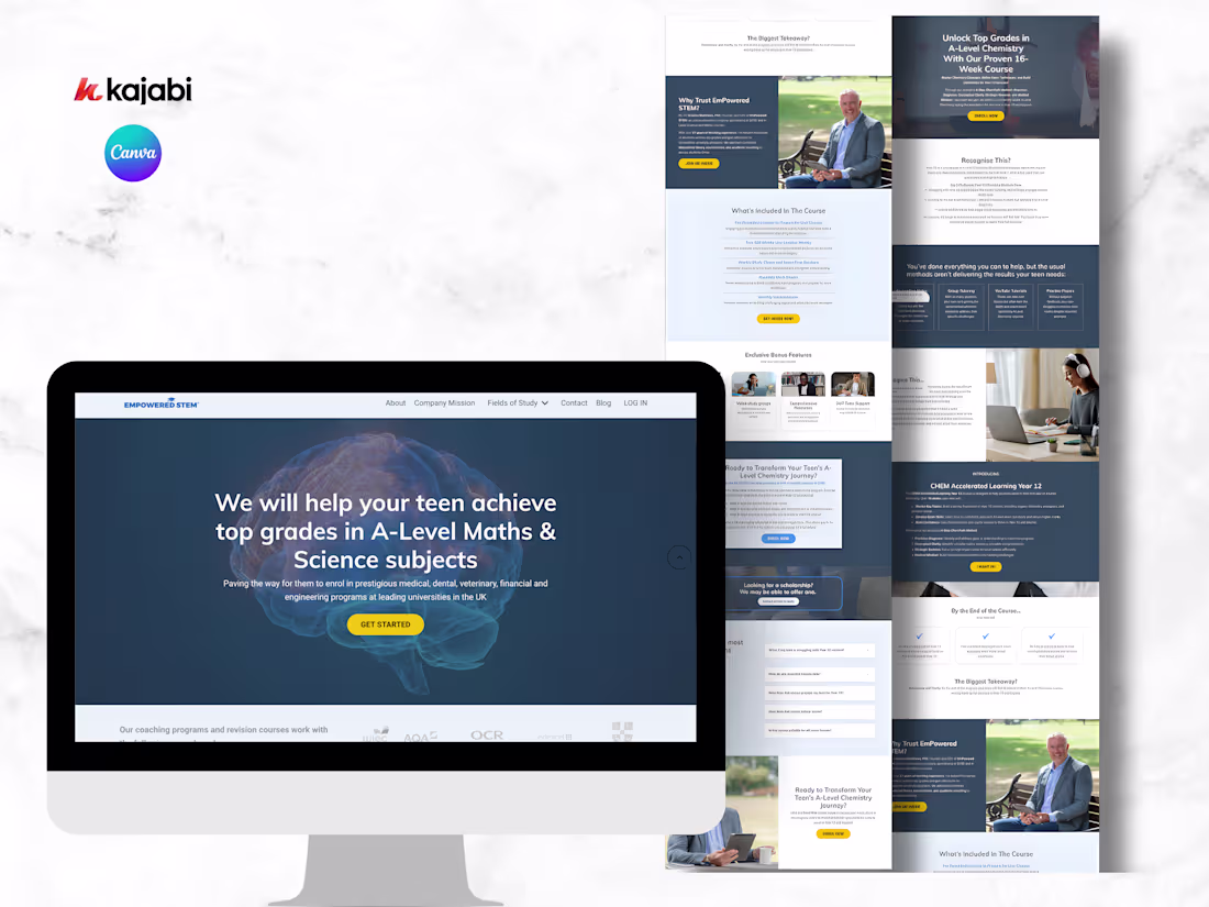 Cover image for EmpoweredSTEM Kajabi Growth and Marketing Support