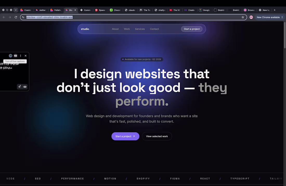 Cover image for  design websites that don't