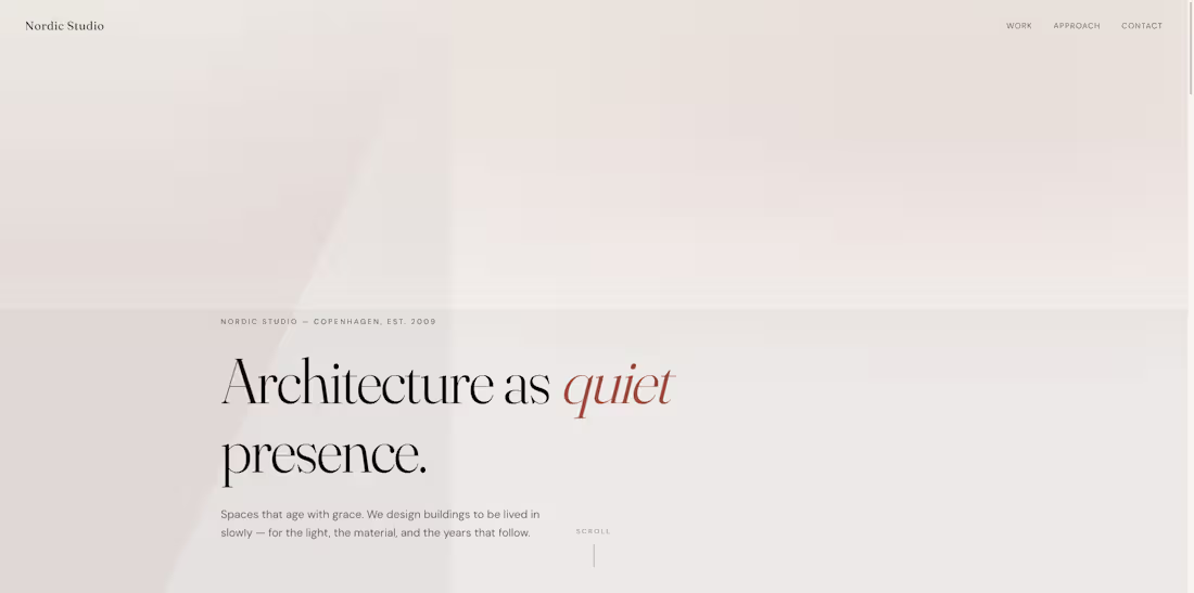 Cover image for Nordic Studio — Architecture Practice