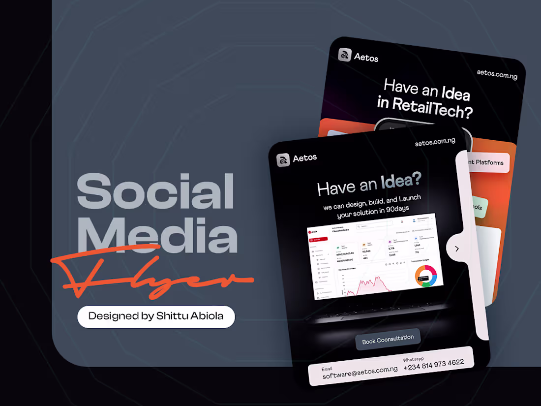 Cover image for Aetos Domain Flyer