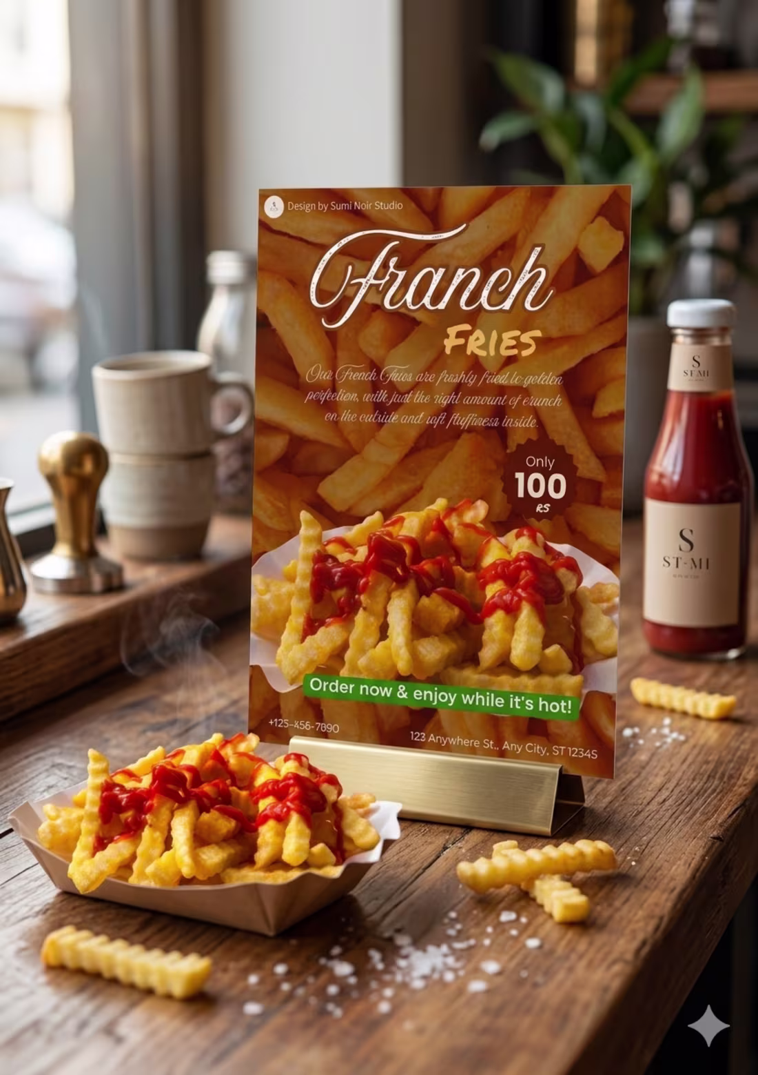 Cover image for Premium Food Flyer & Brand Mockup 