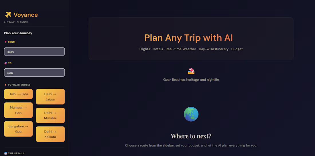 Cover image for Built an Agentic AI-powered travel
