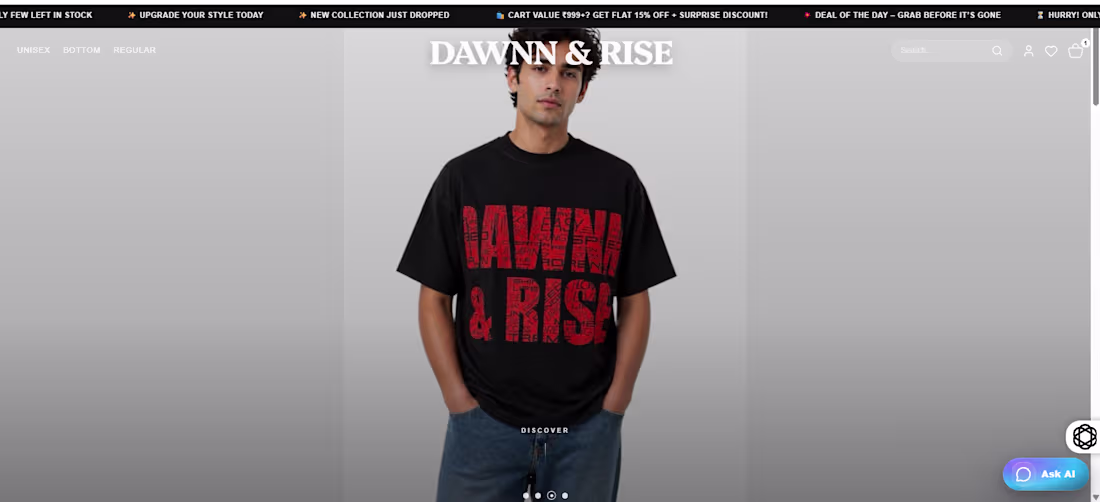 Cover image for Developed a modern e-commerce platform