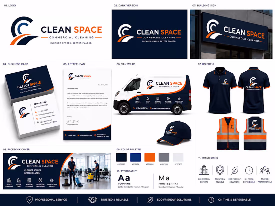 Cover image for Developed a complete brand identity