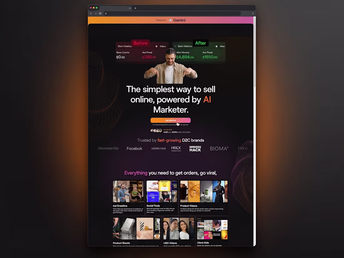 Cover image for A long-form landing page for