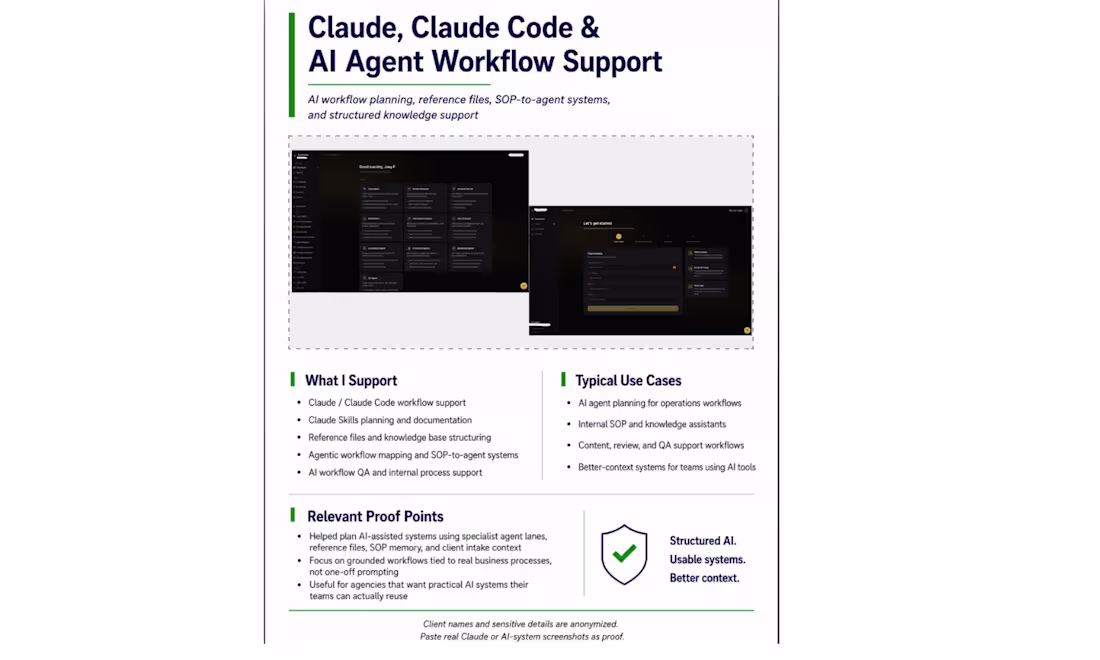Cover image for Claude + AI Agent Workflow