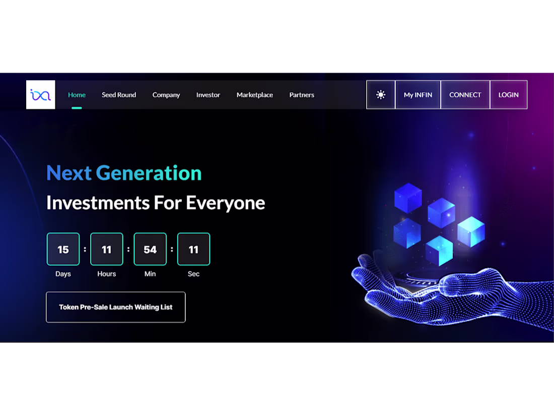 Cover image for Infinity Digital Assets | A Tokenized Real-Estate Website