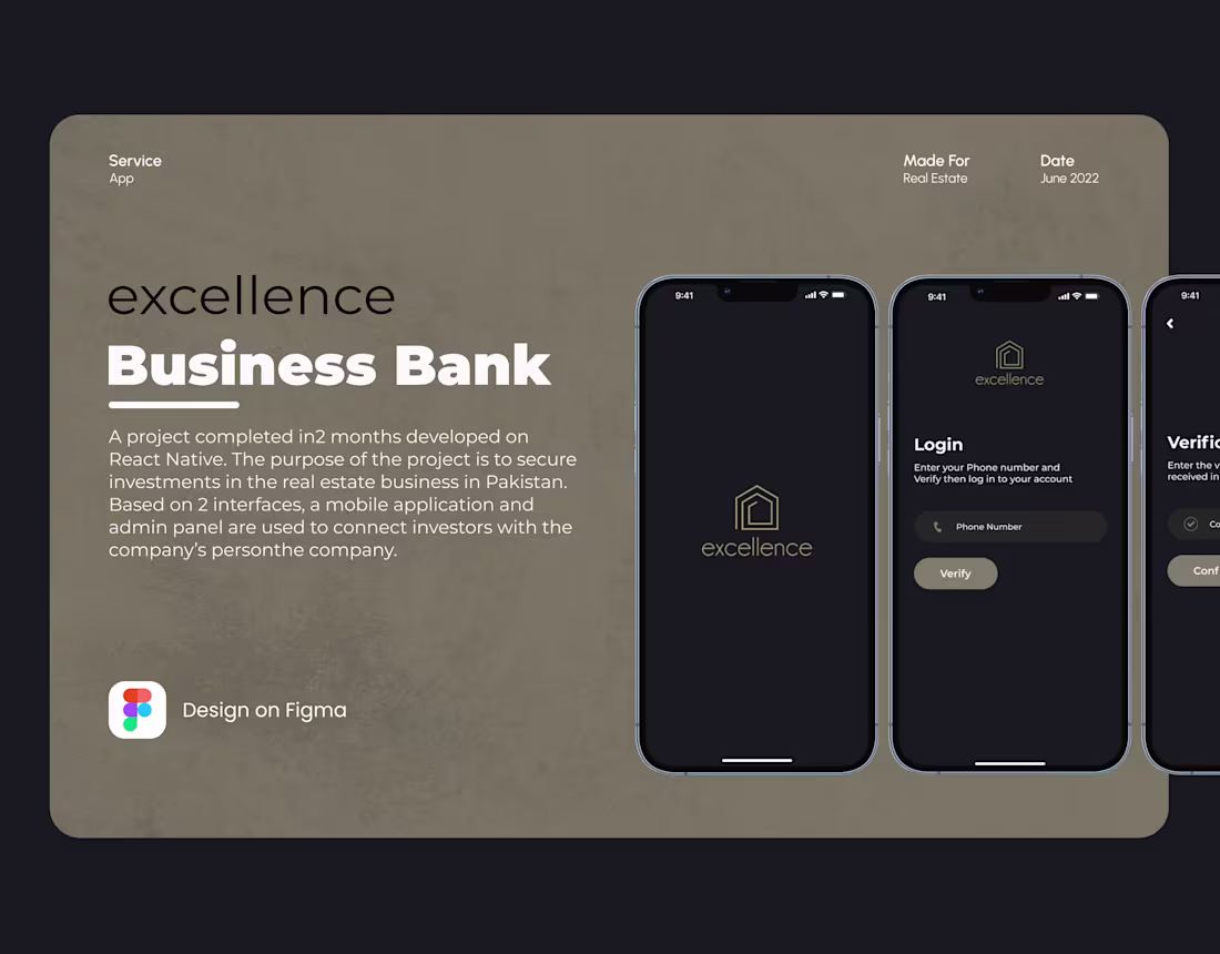 Cover image for Real Estate App - Excellence | UX Case Study