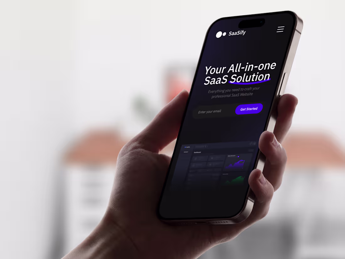 Cover image for SaaSify | Framer - Landing Page