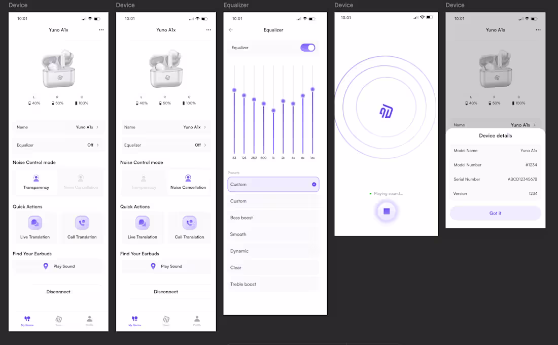Cover image for App design for AI translation