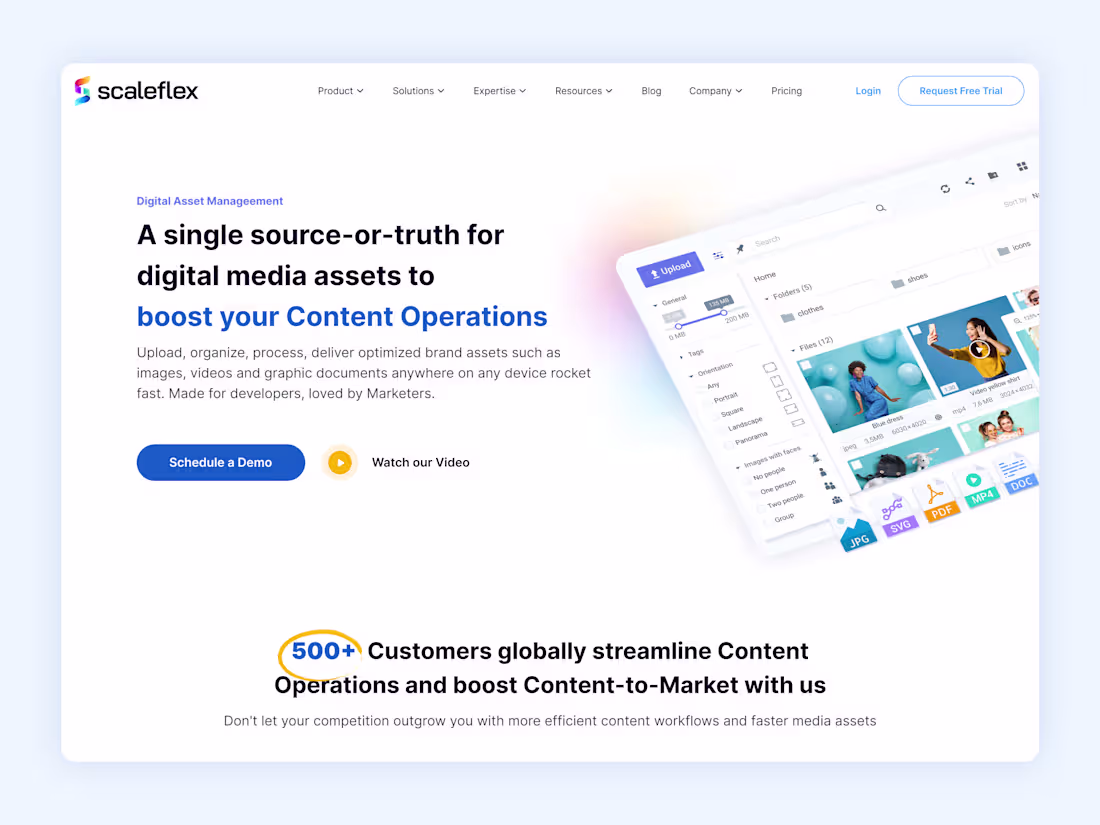 Cover image for Scaleflex Webflow Development