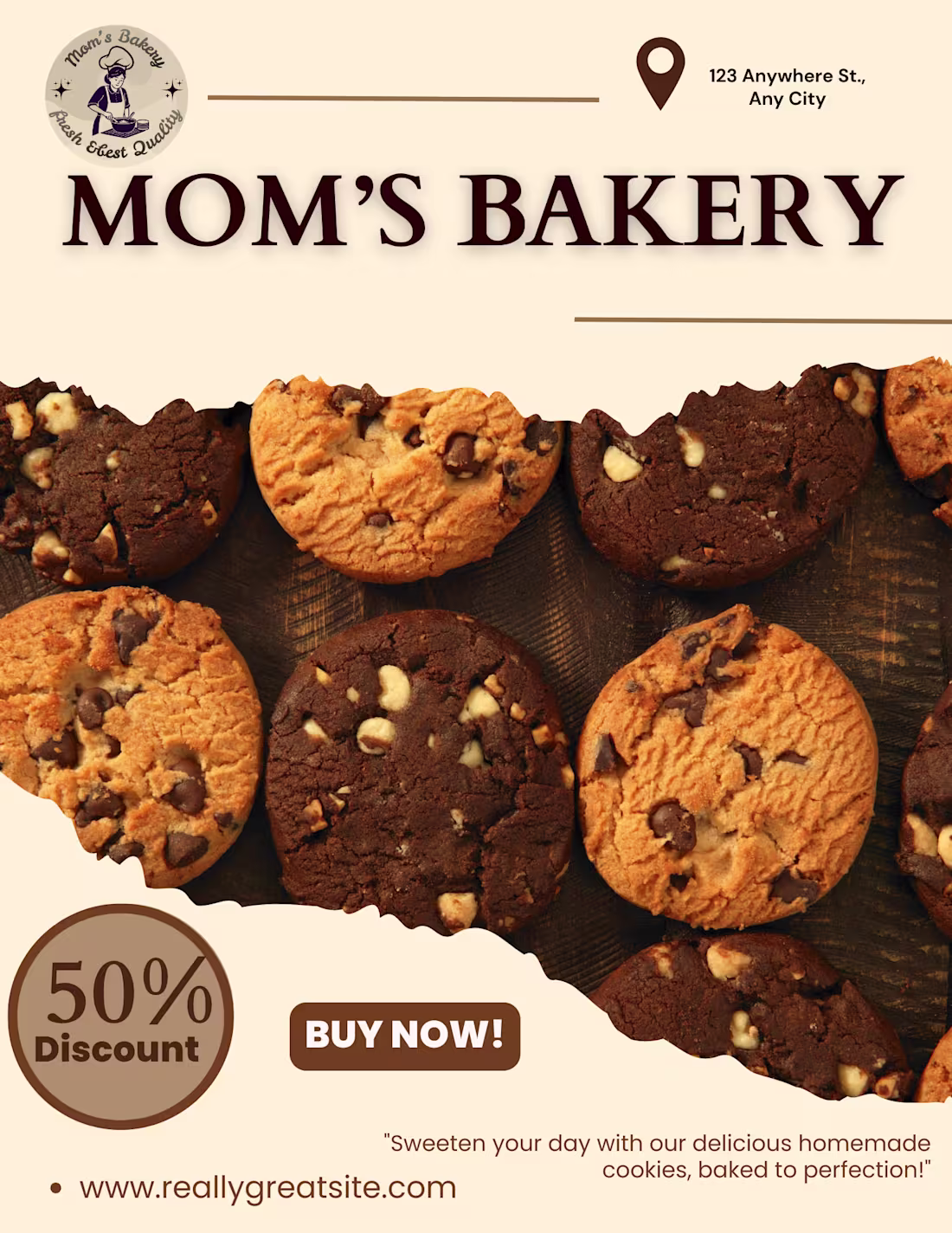 Cover image for Created a custom bakery advertisement