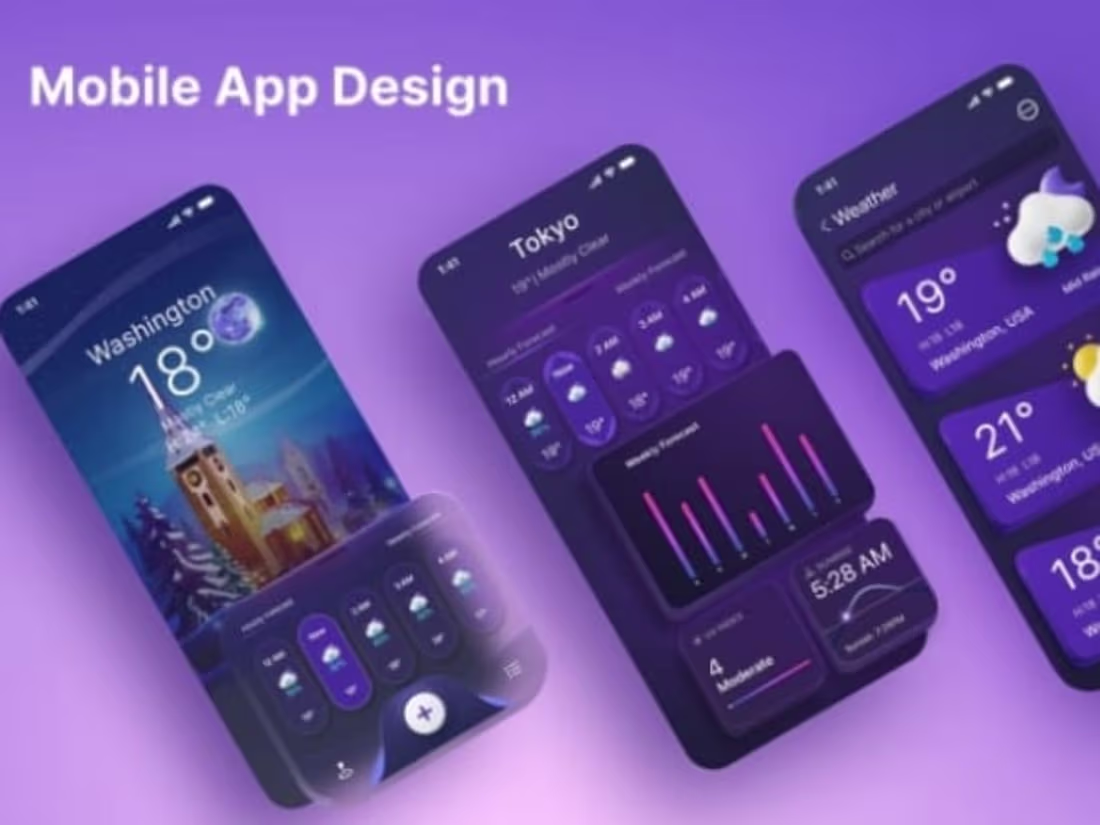 Cover image for Weather IOS UI Design with Animations