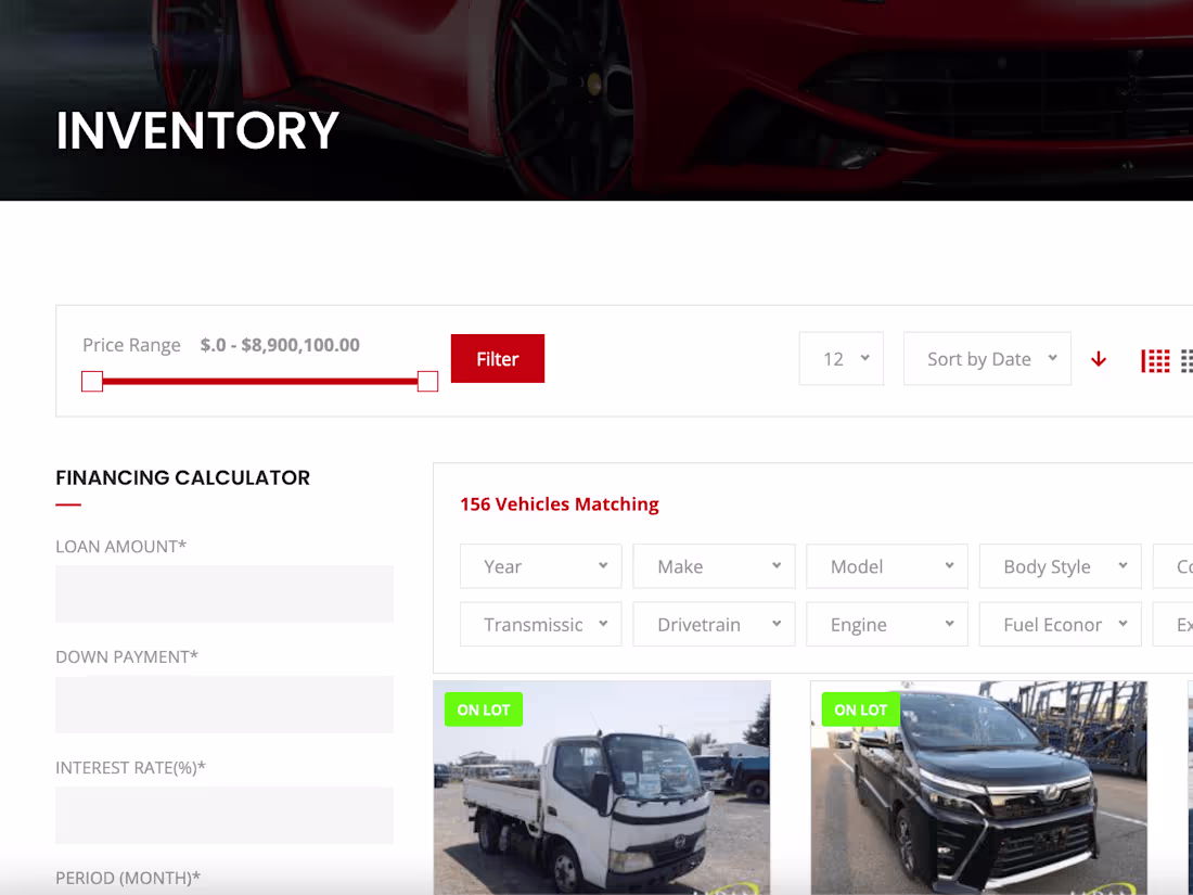 Cover image for Trade-In & Buy Services Customers can trade in their old vehicle