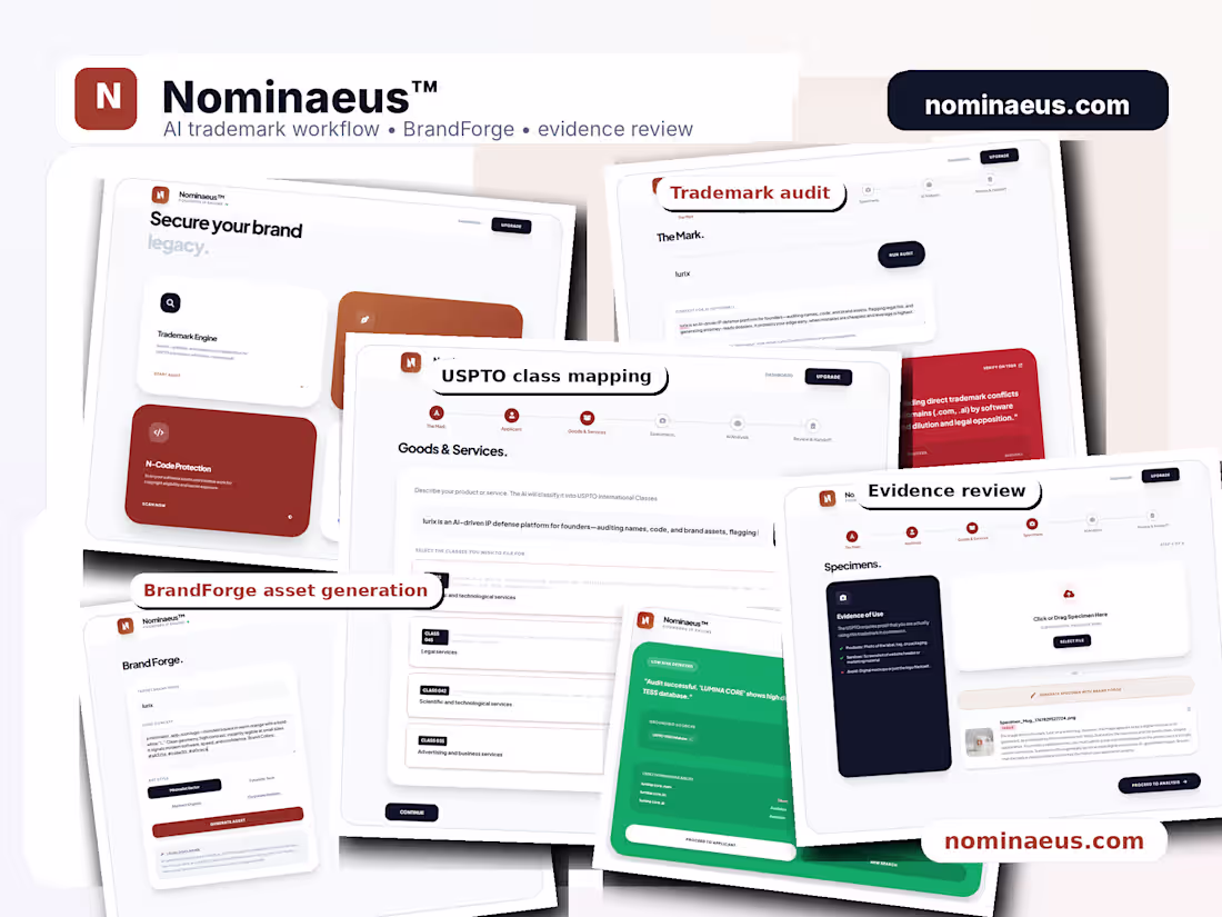 Cover image for Nominaeus.com (http://Nominaeus.com) was built as