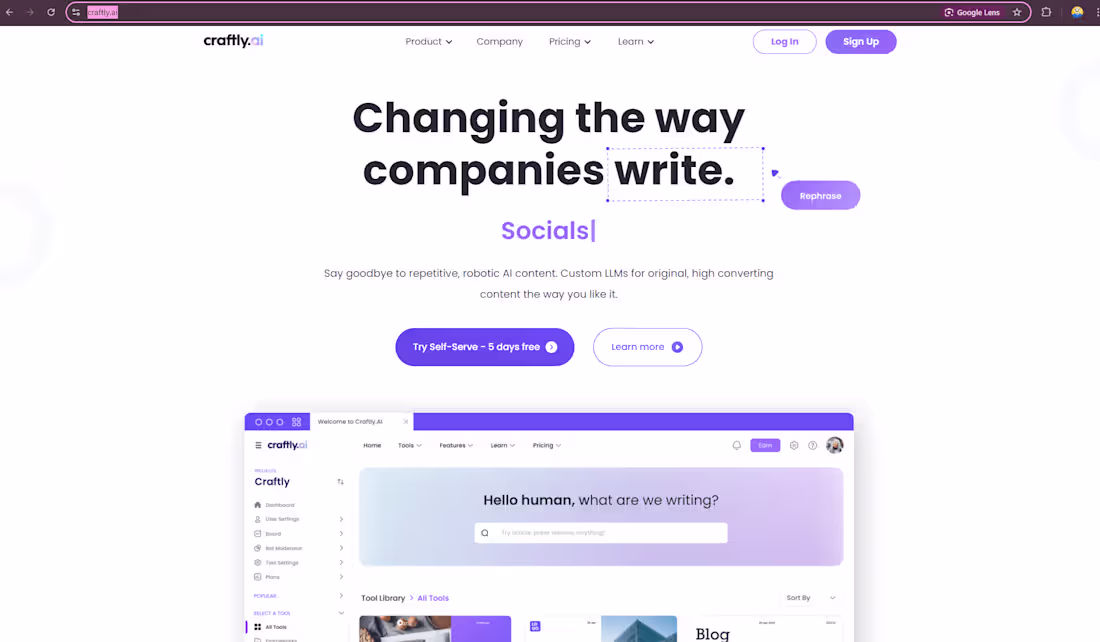 Cover image for Craftly.ai